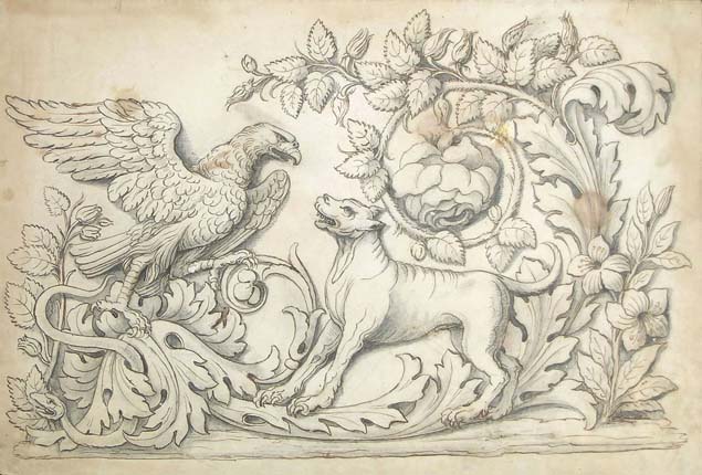 Italian artist, c. 1800, a neoclassical frieze